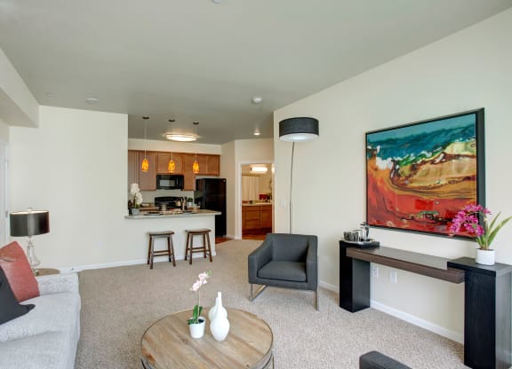 Solara Living Room Apartments in Moses Lake, WA