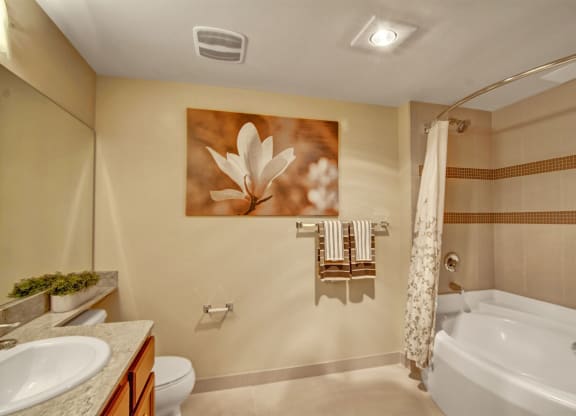 The Artiste Bathroom Apartments in Shoreline, WA