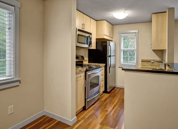Vermont Kitchen Apartments in Kenmore