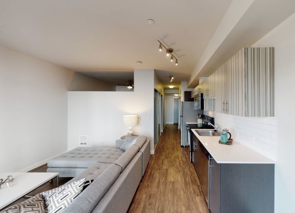 Vive kitchen Apartments in Seattle, WA