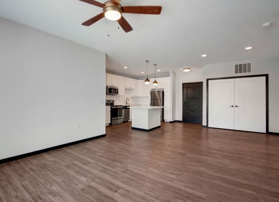 The Lafayette Open Living Room Apartments for rent Fitchburg, WI