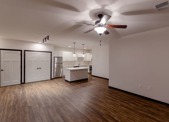 The Park Kitchen and Living Room