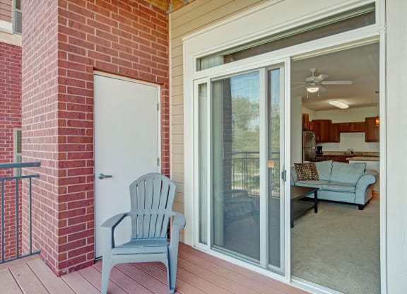 Van Buren Place Balcony