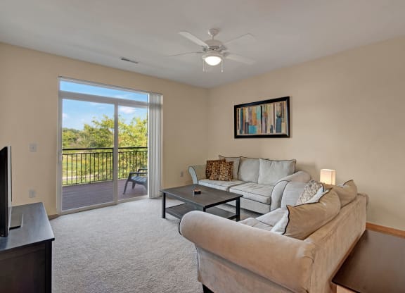 Van Buren Place Living Room