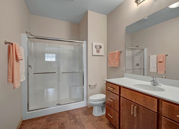 Unit Bathroom at The Vue at Pinnacle Peak Apartment Homes
