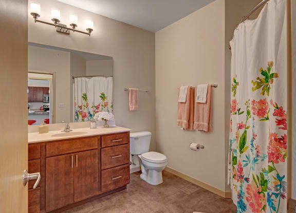 Unit Bathroom at The Vue at Pinnacle Peak Apartment Homes