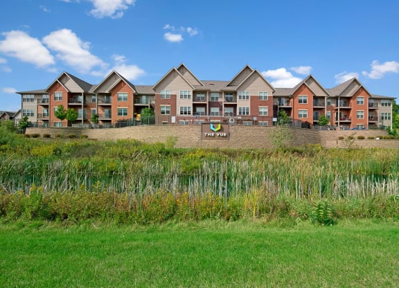 Outside The Vue at Pinnacle Peak Apartment Homes Apartments in Fitchburg, WI