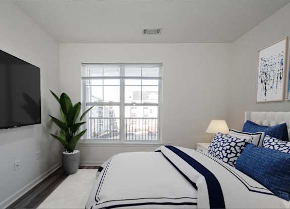 The Confluence at Norwalk Resort Style Apartments in Norwalk, CT_ Large Bedroom
