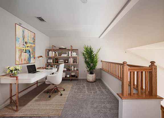 The Confluence at Norwalk Resort Style Apartments in Norwalk, CT_ Open Floor Plan Style Apartment with Loft