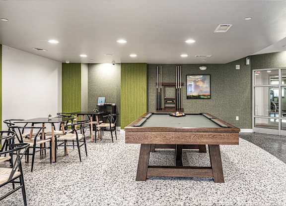 The Confluence at Norwalk Resort Style Apartments in Norwalk, CT_ Billiards