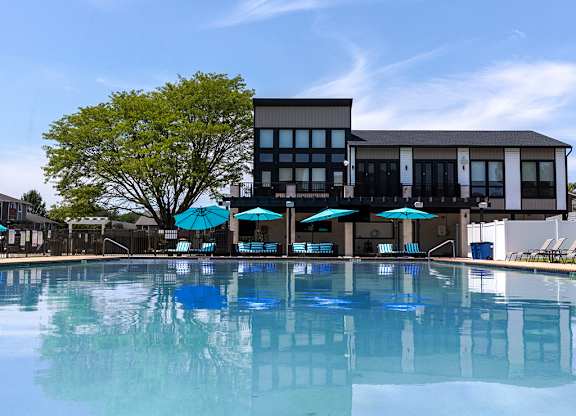 Swimming pool  at The Crest at Princeton Meadows, Plainsboro, NJ
