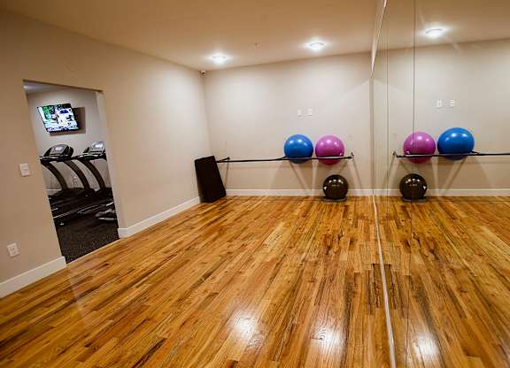 Yoga fitness center at The Lofts at Middlesex