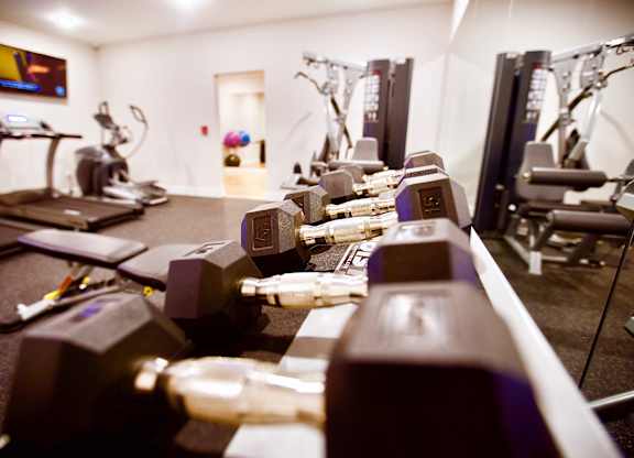 Spacious state of the art gym