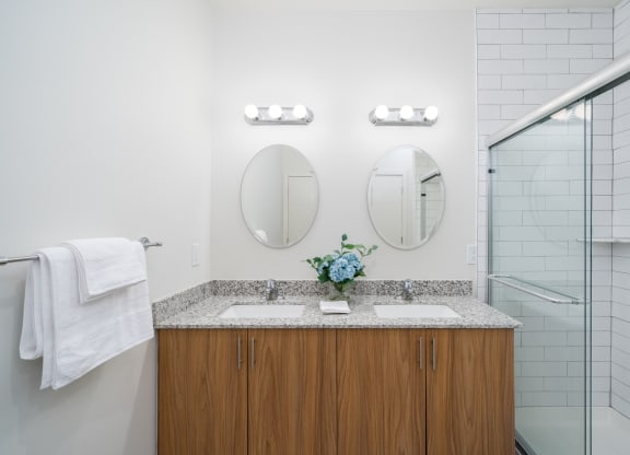 Spa-like Bathroom at The Botanic, Carteret, New Jersey