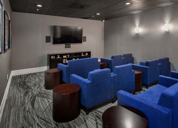 Theater Room at The Mews at Princeton Junction