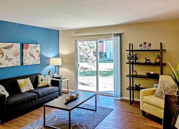 Modern Living Space at The Crest at Princeton Meadows, Plainsboro, New Jersey