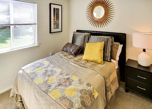 Well Appointed Bedroom at The Crest at Princeton Meadows, New Jersey, 08536
