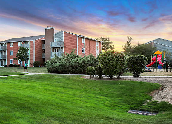 Lush Green Outdoor Spaces at The Crest at Princeton Meadows, Plainsboro