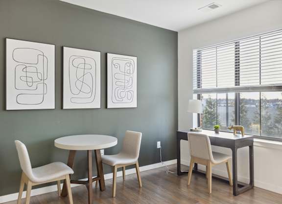 Apartment with home office at The Lofts at Middlesex
