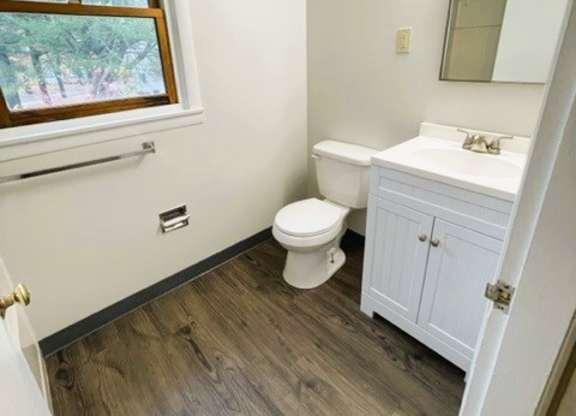 Full size bathroom  at Haven East, Brunswick, Maine