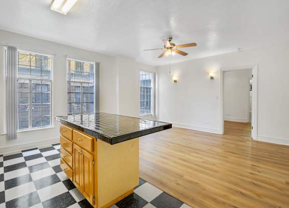 Spacious room at The Langham Apartments, Los Angeles