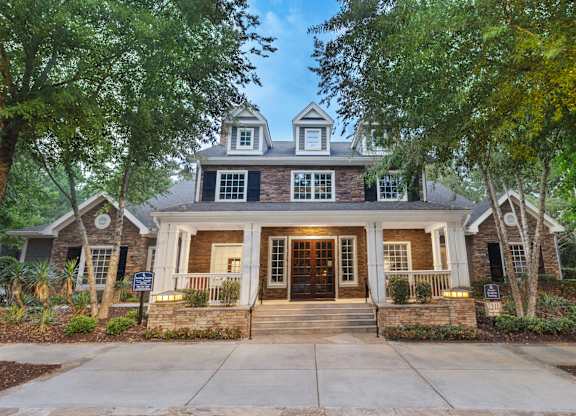 Entrance to the Clubhouse at The Estates at Ballantyne, Charlotte, North Carolina, 28277