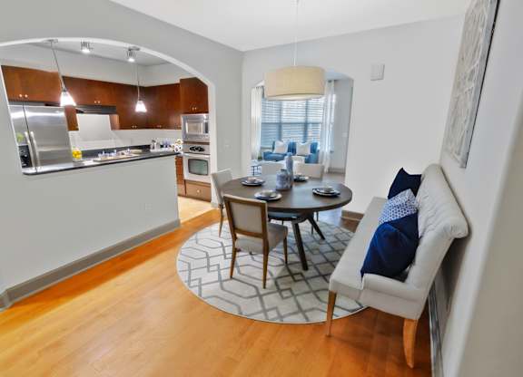 Dining Area Near the Kitchen at The Estates at Ballantyne, Charlotte, NC, 28277