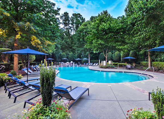 Sparkly Swimming Pool at The Estates at Ballantyne, Charlotte, North Carolina, 28277