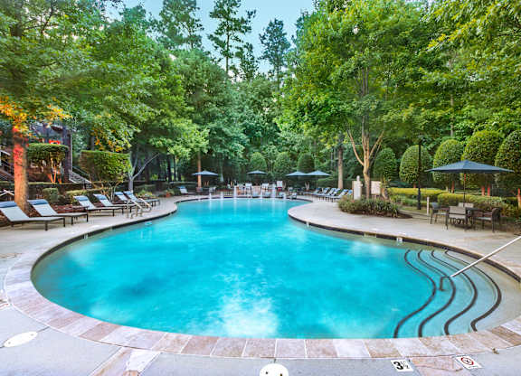 Resort Style Pool at The Estates at Ballantyne, Charlotte, North Carolina, 28277