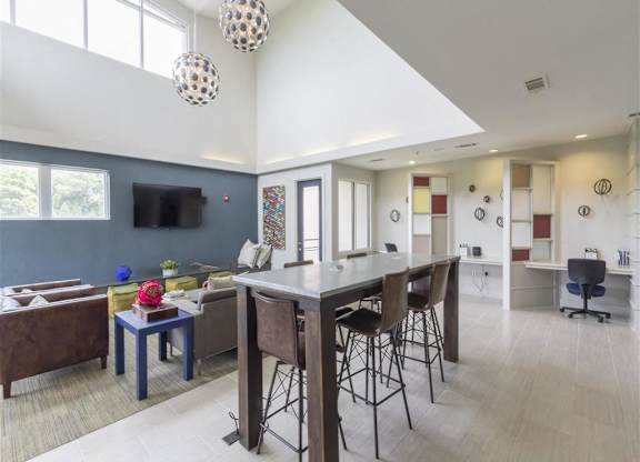 Resident Clubhouse at Glenwood Park Lofts, Atlanta, GA, 30316