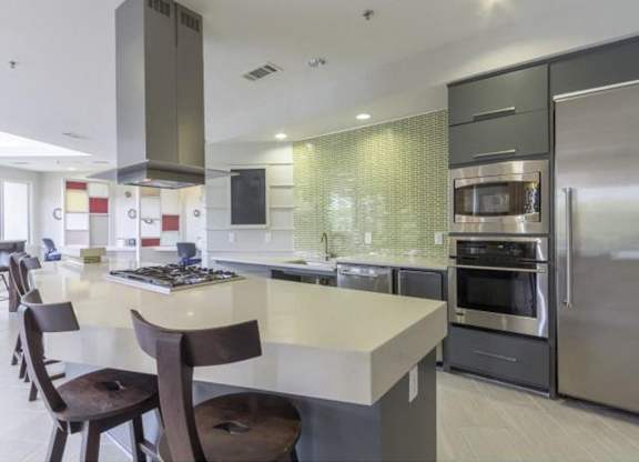 Fully Equipped Kitchen at Glenwood Park Lofts, Georgia