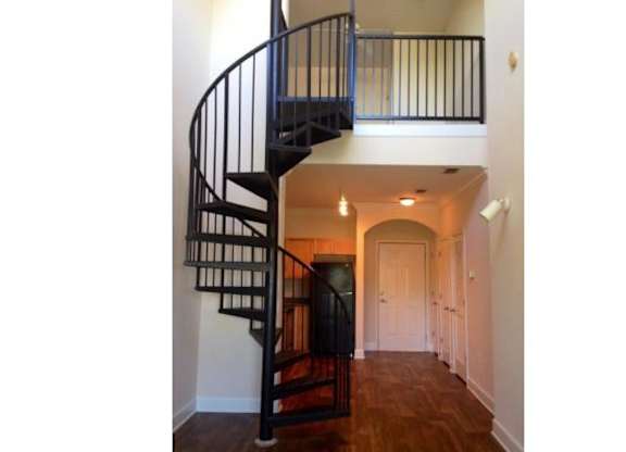 Loft Spiral Staircase at The Orleans of Decatur, Decatur