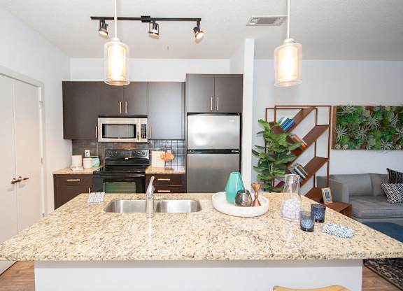Granite Countertop at Glenwood Park Lofts, Georgia, 30316