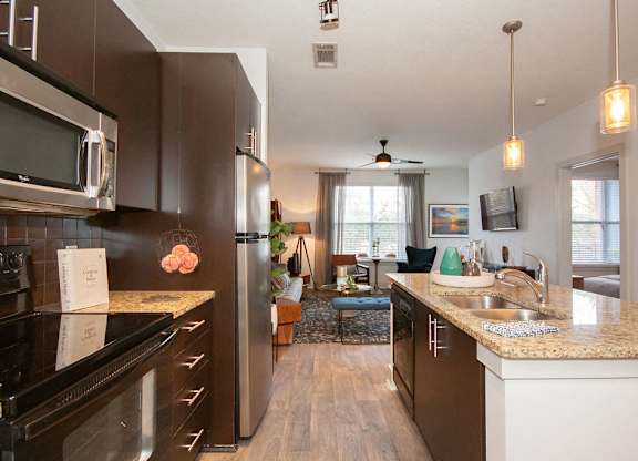 Modern Kitchen at Glenwood Park Lofts, Atlanta, GA, 30316
