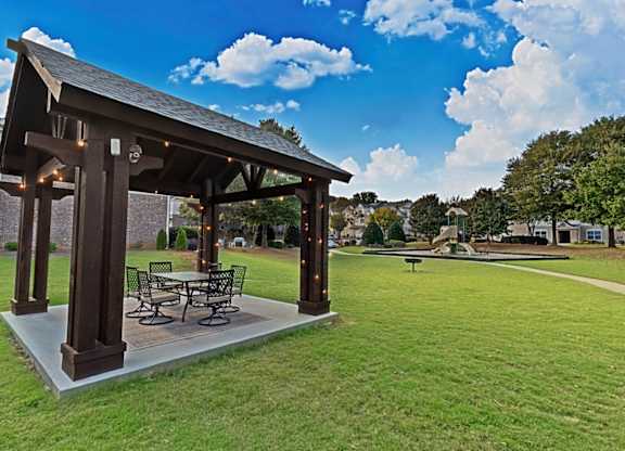 pavilion with seating area at Villas at Hampton, Hampton, Georgia