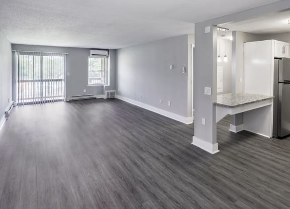 Unfurnished Living Area at COVE West Hartford, West Hartford, CT