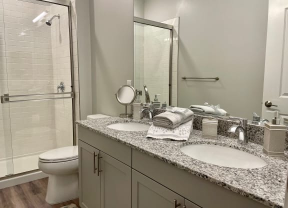 Primary Bath at The Residences at Crosstree, Freeport, ME, 04096