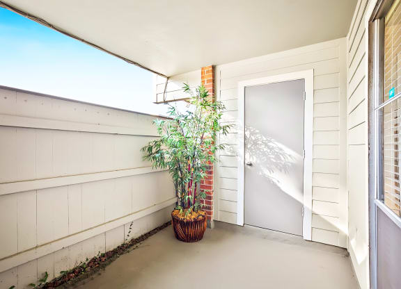 private patio