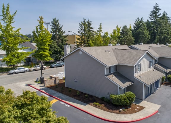 Aerial at Arterra Apartments, Kent, WA, 98030