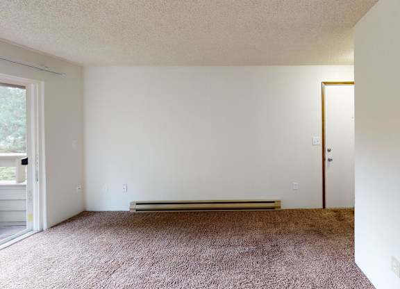 Living room at Heritage Grove in Renton, WA.