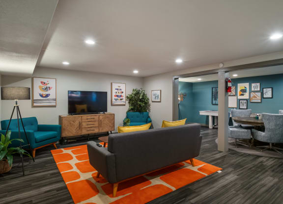 community room at Cedarwood, Washington, 98801