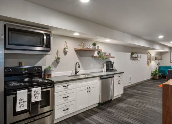Kitchen at Cedarwood, Washington