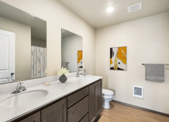 the enclave at homecoming terra vista bathroom  at Altitude, Washington, 98802