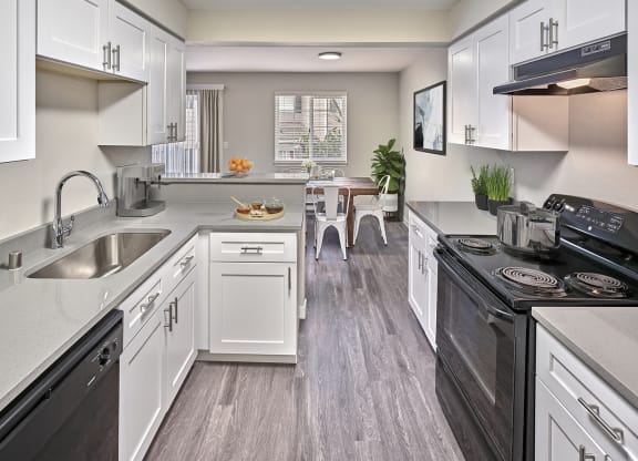 Kitchen at Arterra Apartments, Kent, WA