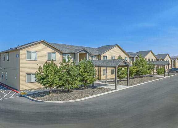 Community Entrance  at Pine Tree Park, Kennewick, WA