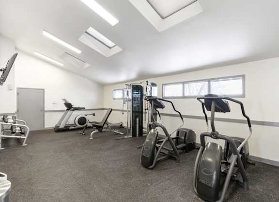 Fitness center at our billings apartments at Rock Creek, Billings Montana