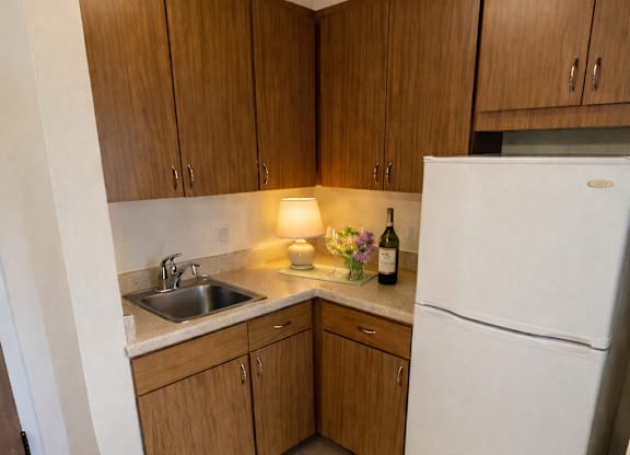 Kitchen Space at River Commons Senior Living, California, 96002