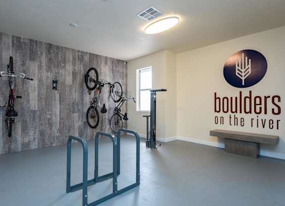 Boulders on the River | Bike Repair and Storage