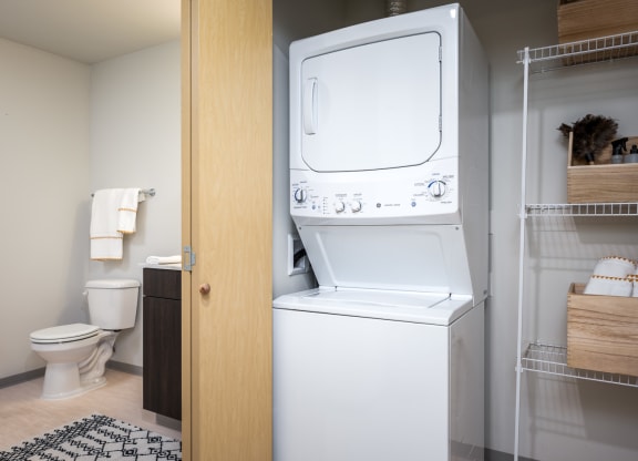 One Bedroom Apartments in Everett WA - The Waterline - In-Unit Washer and Dryer
