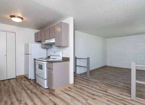 Sedona | One Bedroom Living Room, Dining Room and Kitche